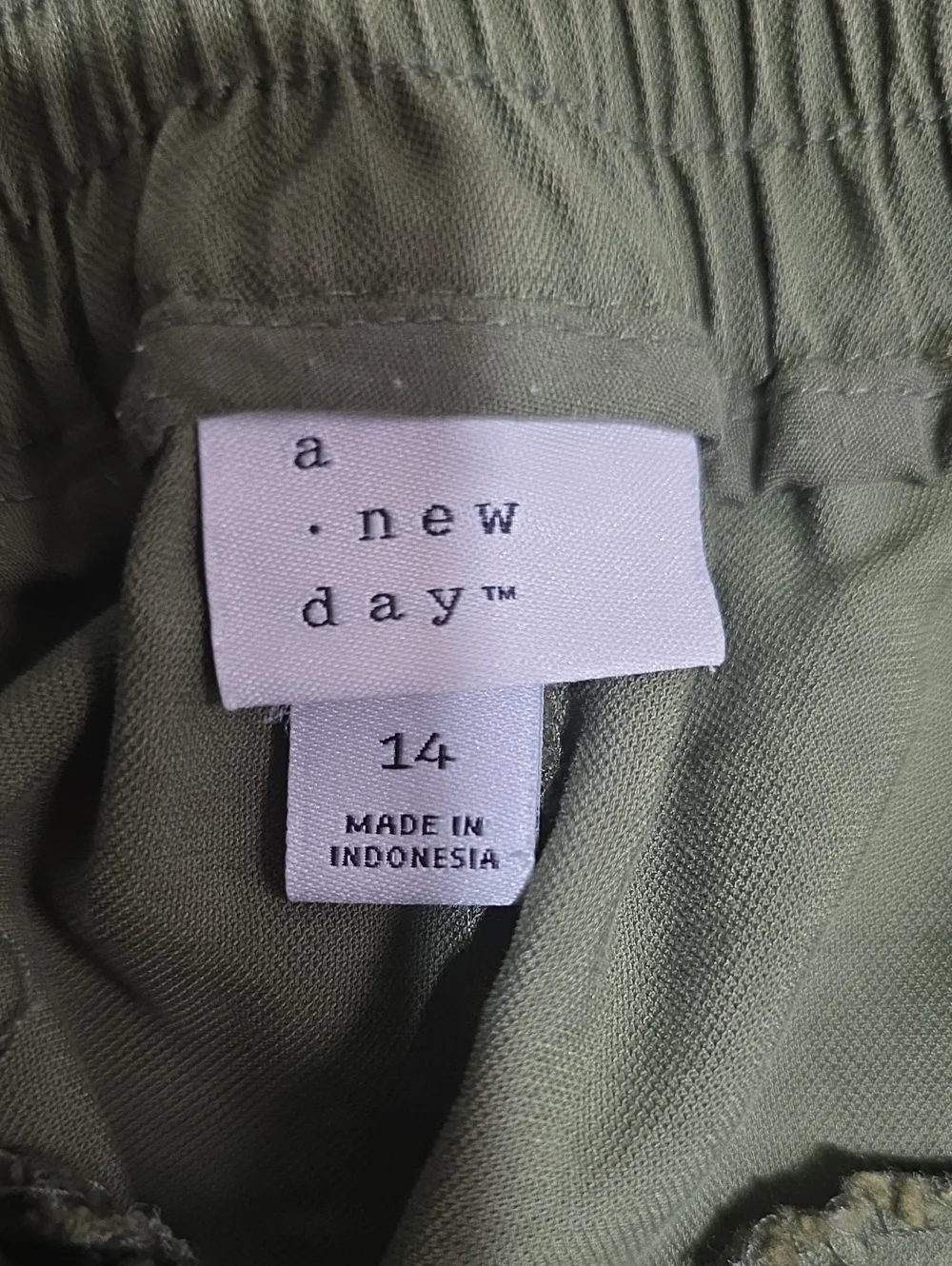 a new day Olive Green Chinos for Women